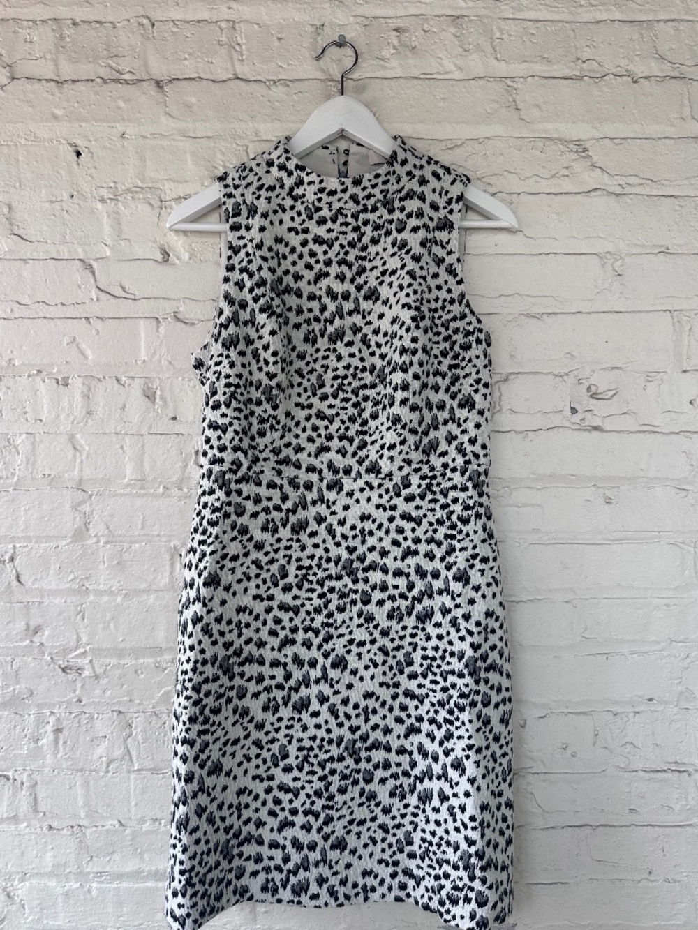 Loft Leopard Print Midi Dress